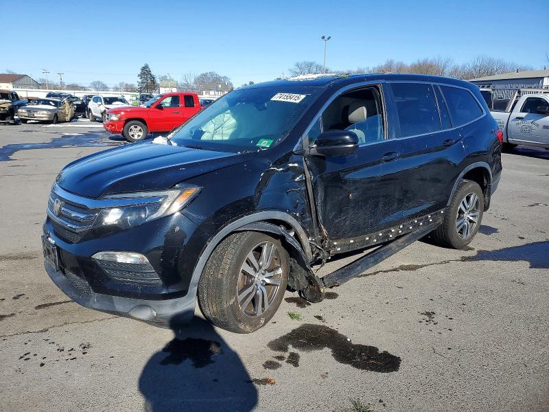 Photo 1 from auction – 2016 HONDA PILOT EXL with VIN 5FNYF6H68GB110156