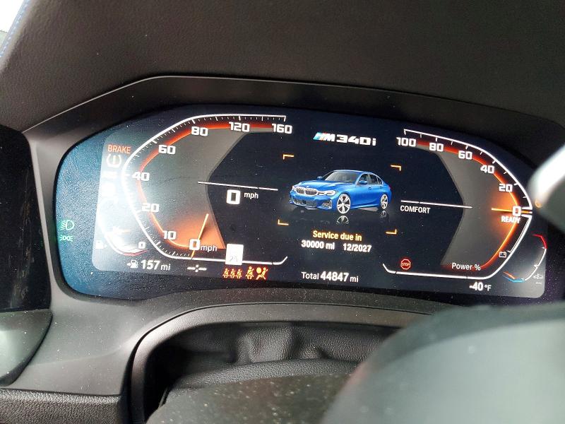 Photo 9 from auction – 2021 BMW M340I with VIN 3MW5U7J07M8B76697