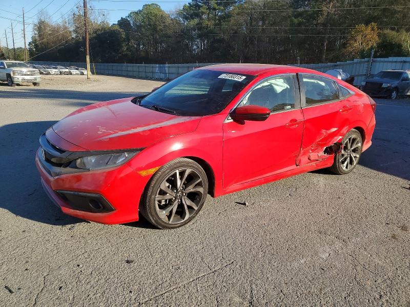 HONDA CIVIC 2019 with VIN 2HGFC2F83KH535057 - Photo from auction