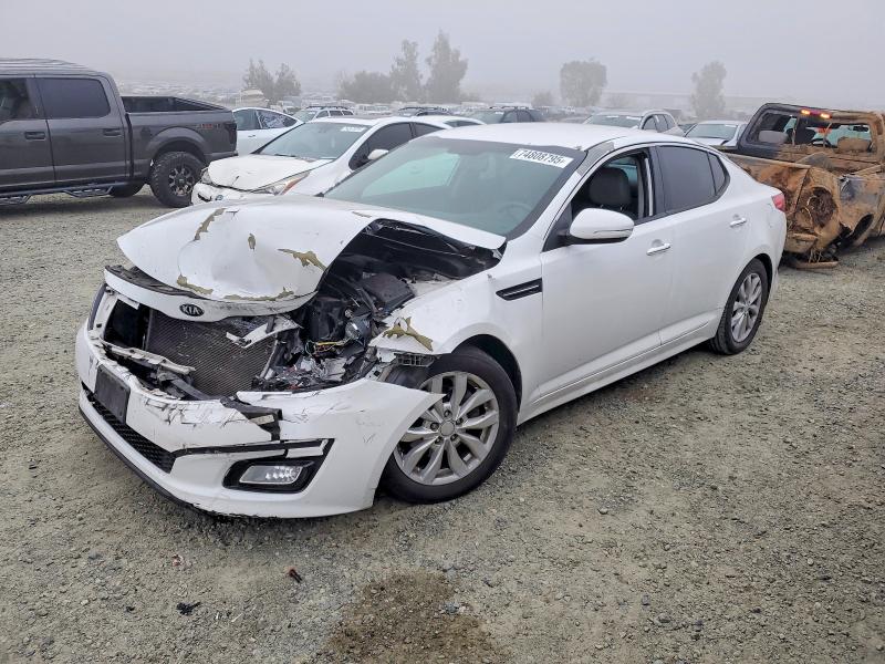 KIA OPTIMA EX 2014 with VIN 5XXGN4A76EG270763 - Photo from auction