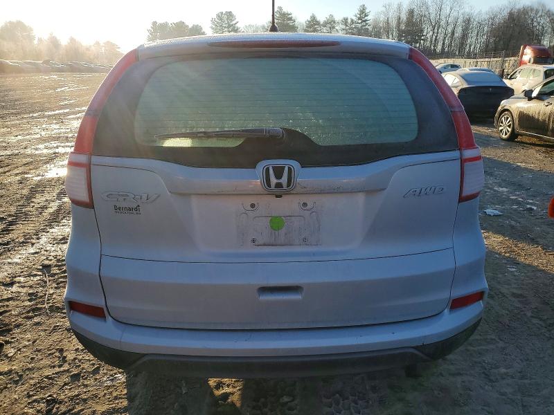 Photo 6 from auction – 2016 HONDA CR-V LX with VIN 5J6RM4H36GL005014