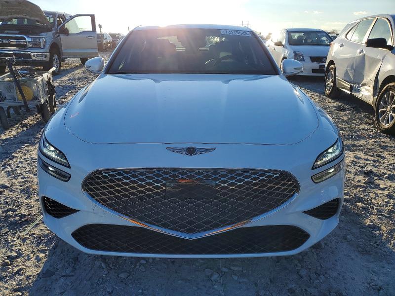 Photo 5 from auction – 2025 GENESIS G70 with VIN KMTG34SC2SU157577