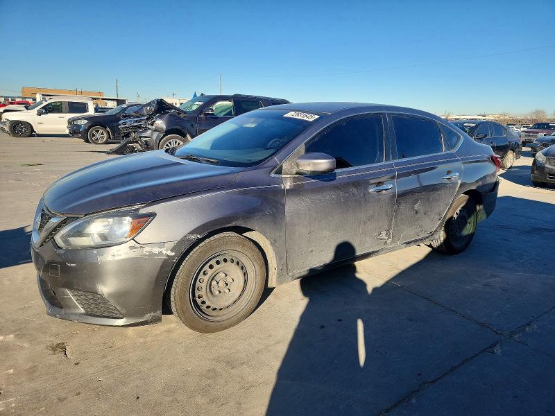 NISSAN SENTRA S 2018 with VIN 3N1AB7AP2JY202416 - Photo from auction