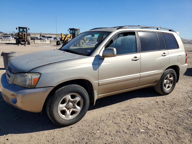 TOYOTA HIGHLANDER 2007 with VIN JTEGD21A370168551 - Photo from auction