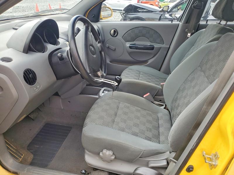 Photo 7 from auction – 2005 CHEVROLET AVEO BASE with VIN KL1TD62645B308524