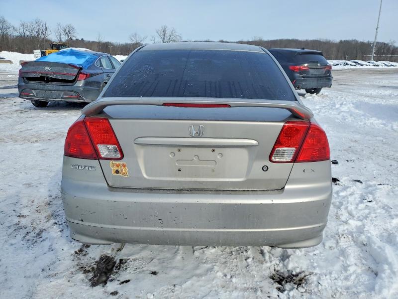 Photo 6 from auction – 2005 HONDA CIVIC EX with VIN 2HGES26865H570808