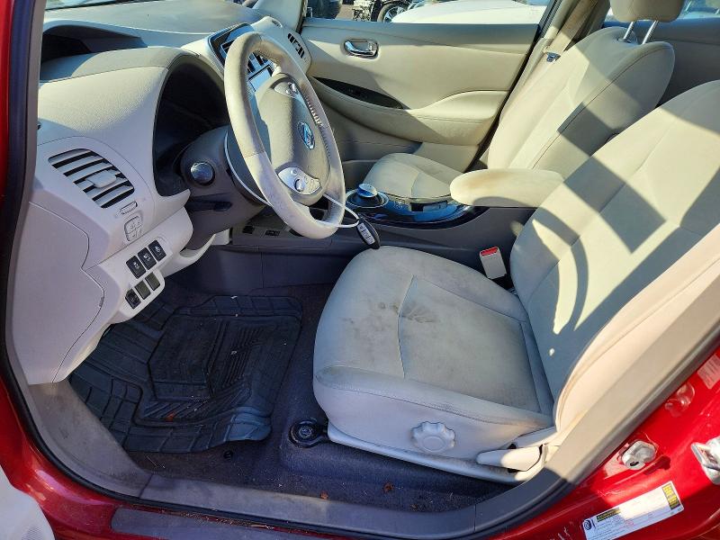 Photo 7 from auction – 2012 NISSAN LEAF SV with VIN JN1AZ0CP4CT018526
