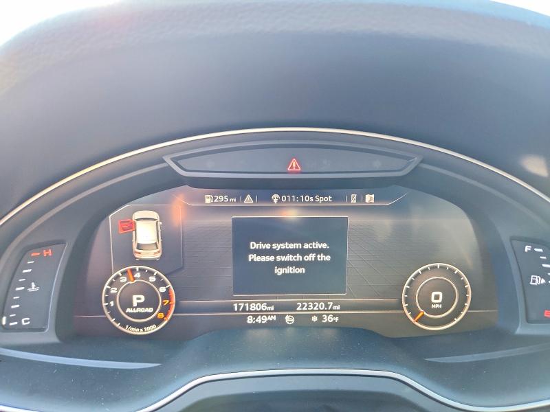 Photo 9 from auction – 2019 AUDI Q7 PRESTIG with VIN WA1VAAF78KD008155