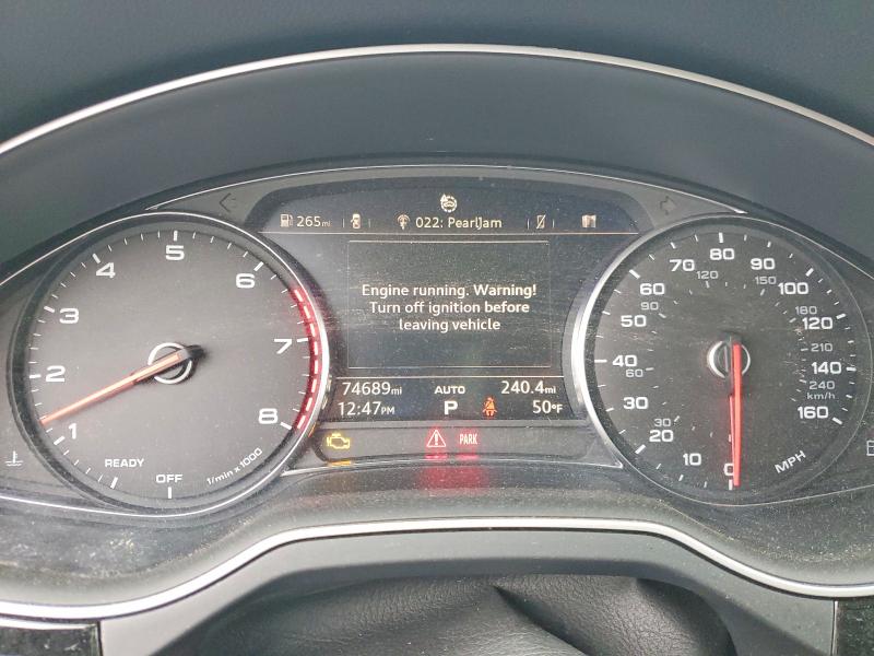 Photo 9 from auction – 2019 AUDI Q7 PREMIUM with VIN WA1AAAF76KD004183