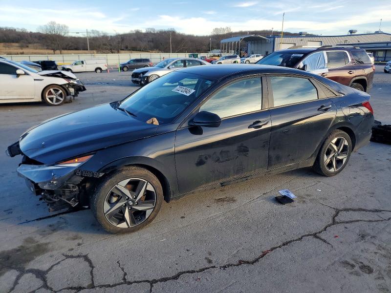 HYUNDAI ELANTRA 2023 with VIN KMHLS4AG2PU559848 - Photo from auction