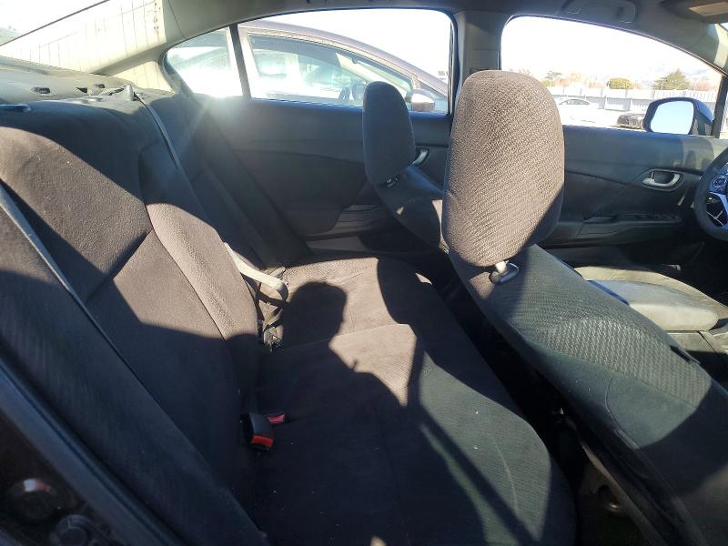 Photo 10 from auction – 2013 HONDA CIVIC HF with VIN 2HGFB2F61DH527396