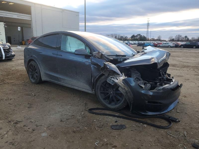 Photo 4 from auction – 2022 TESLA MODEL X with VIN 7SAXCDE59NF354841