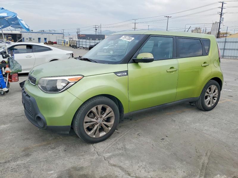 KIA SOUL + 2014 with VIN KNDJP3A59E7722805 - Photo from auction