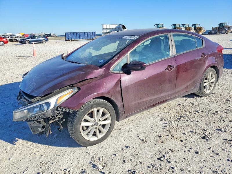 KIA FORTE LX 2017 with VIN 3KPFL4A70HE017128 - Photo from auction