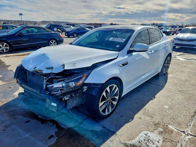 KIA OPTIMA SX 2015 with VIN 5XXGR4A6XFG470803 - Photo from auction