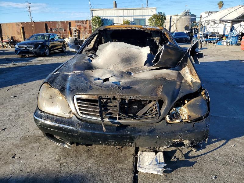 Photo 5 from auction – 2002 MERCEDES-BENZ S with VIN WDBNG75JX2A264088