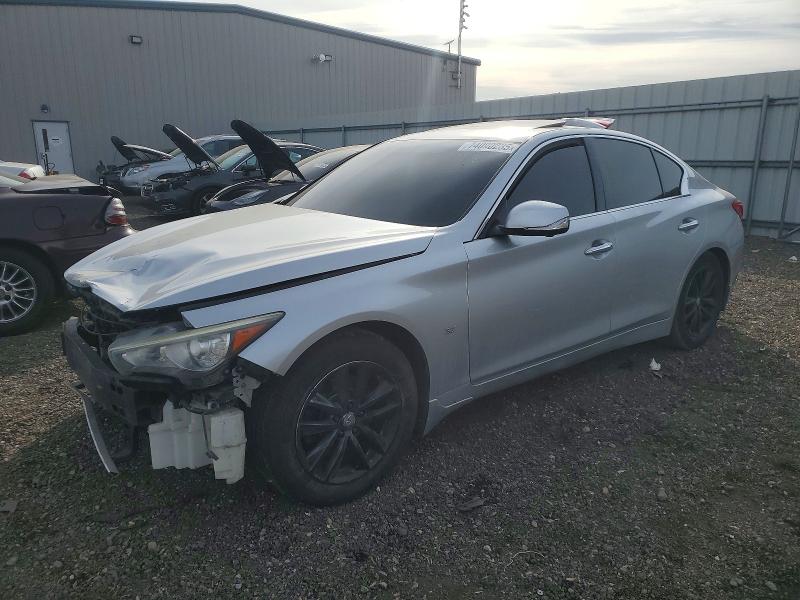 INFINITI Q50 2014 with VIN JN1BV7AR0EM684793 - Photo from auction