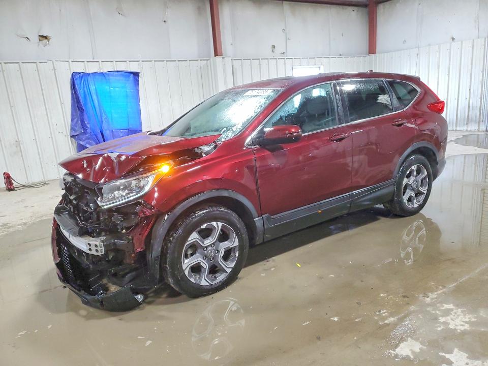 HONDA CR-V EX 2017 with VIN 5J6RW2H54HL052737 - Photo from auction