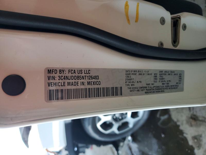 Photo 14 from auction – 2022 JEEP COMPASS TR with VIN 3C4NJDDB5NT126483