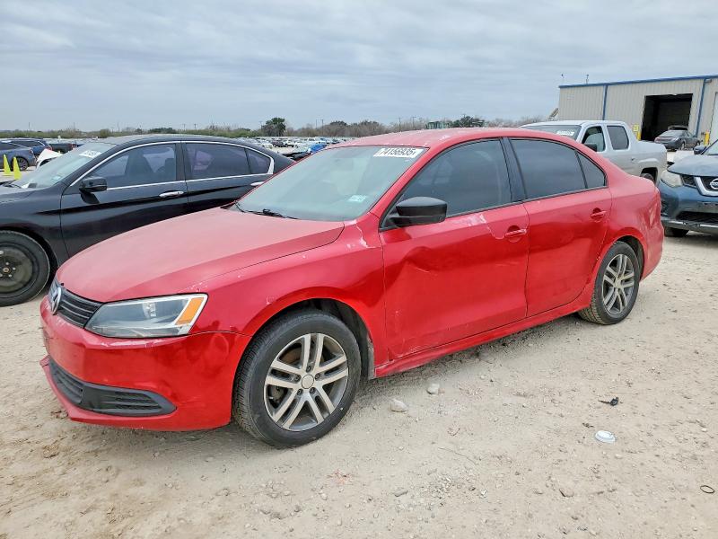 VOLKSWAGEN JETTA BASE 2012 with VIN 3VW2K7AJ4CM348207 - Photo from auction