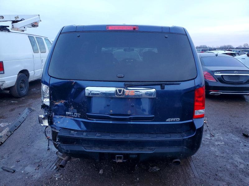 Photo 6 from auction – 2015 HONDA PILOT EXL with VIN 5FNYF4H57FB023844