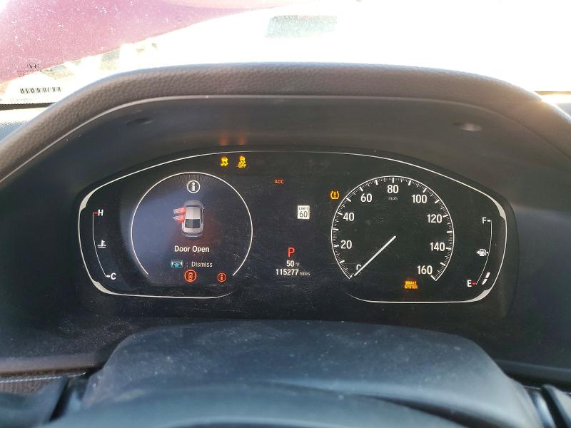 Photo 9 from auction – 2018 HONDA ACCORD SPO with VIN 1HGCV2F38JA014267