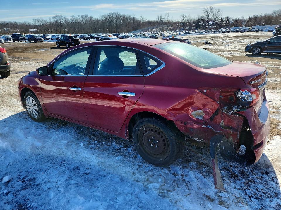 Photo 2 from auction – 2013 NISSAN SENTRA S with VIN 3N1AB7AP3DL772152