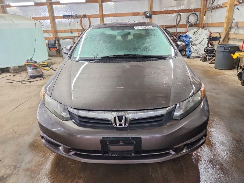 Photo 5 from auction – 2012 HONDA CIVIC EX with VIN 19XFB2F87CE020044