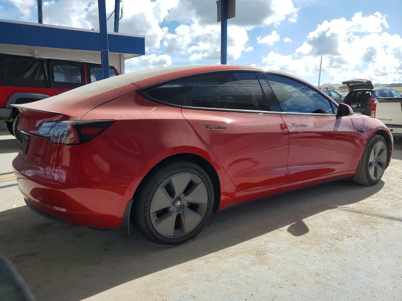 Photo 3 from auction – 2022 TESLA MODEL 3 with VIN 5YJ3E1EB5NF334449