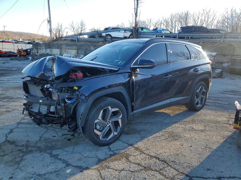 HYUNDAI TUCSON 2022 with VIN KM8JECA19NU075757 - Photo from auction