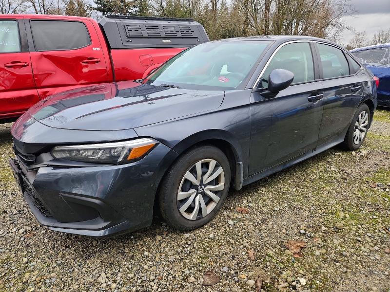 HONDA CIVIC 2022 with VIN 2HGFE2F26NH121880 - Photo from auction