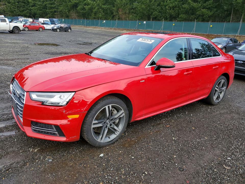 AUDI A4 PRESTIG 2017 with VIN WAUMNBF42HN067476 - Photo from auction