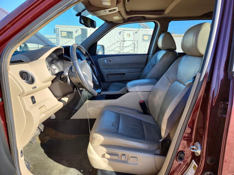 Photo 7 from auction – 2014 HONDA PILOT EXL with VIN 5FNYF3H55EB005352