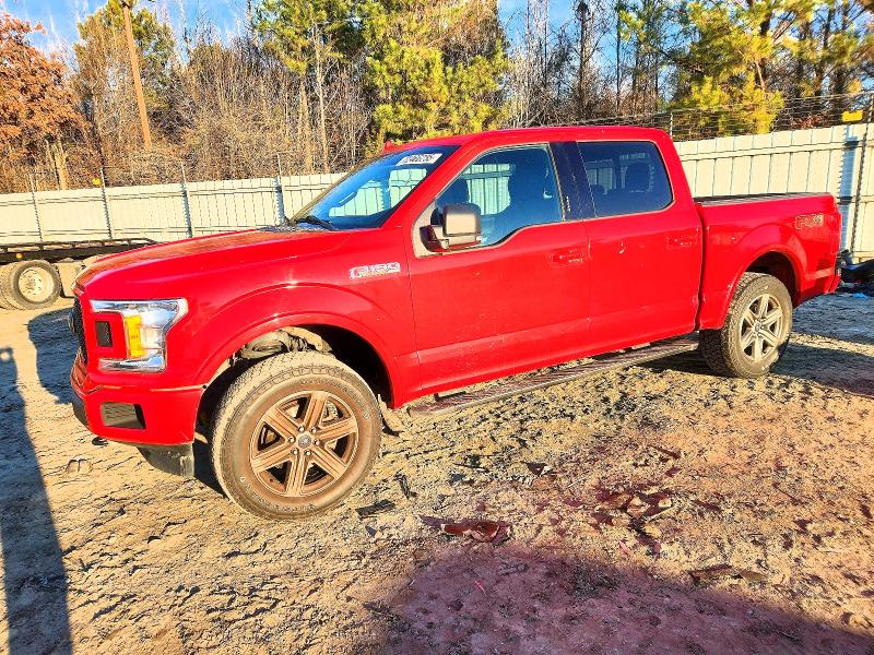 FORD F150 SUPER 2018 with VIN 1FTEW1EG0JFA69656 - Photo from auction