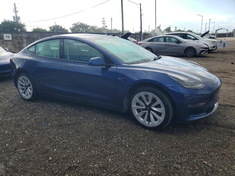 Photo 4 from auction – 2022 TESLA MODEL 3 with VIN 5YJ3E1EA5NF371928
