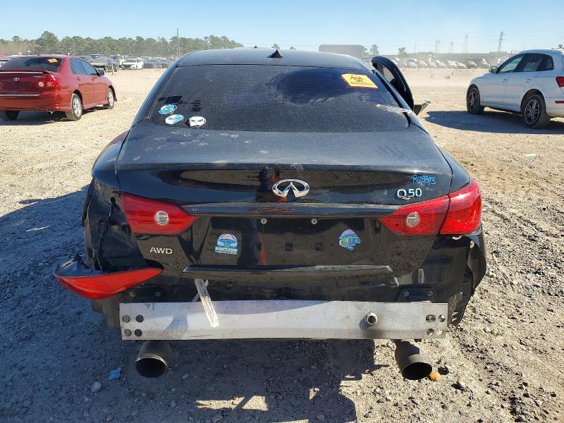 Photo 6 from auction – 2015 INFINITI Q50 with VIN JN1BV7AR2FM396033