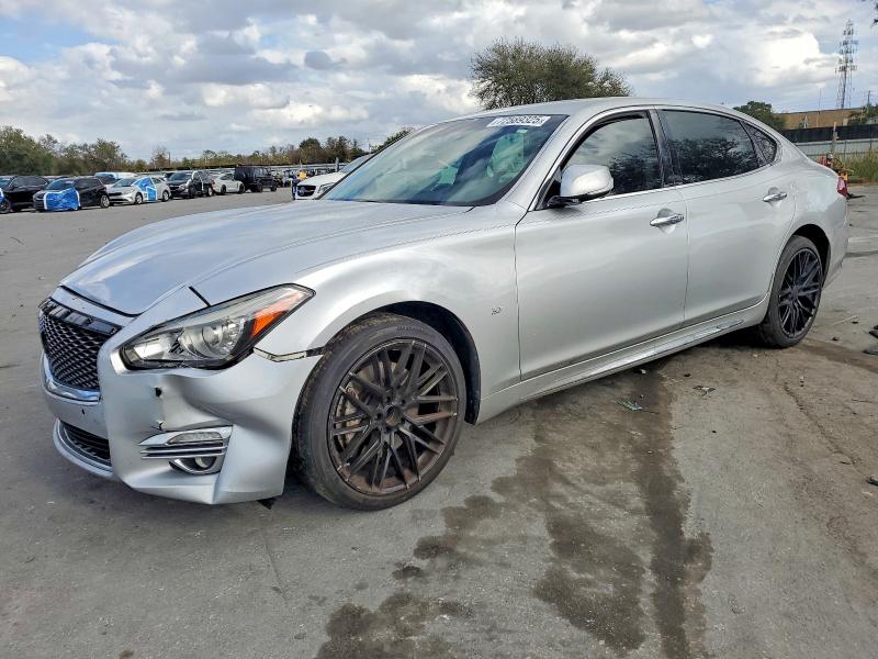 INFINITI Q70L 3.7 2017 with VIN JN1BY1PP6HM170090 - Photo from auction