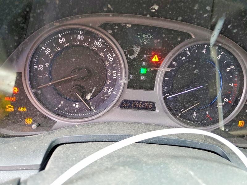 Photo 9 from auction – 2008 LEXUS IS with VIN JTHBK262685070154