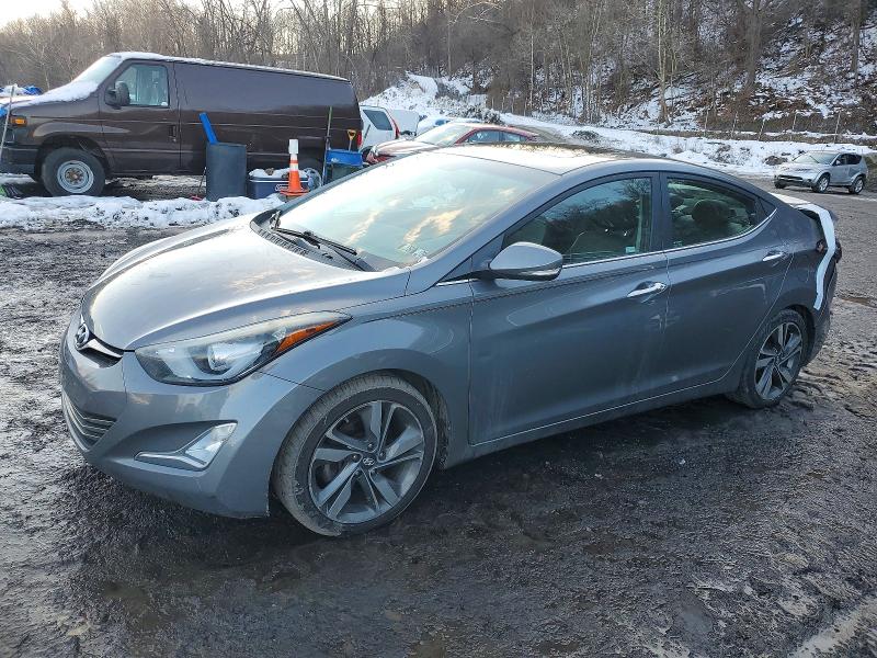 HYUNDAI ELANTRA 2014 with VIN 5NPDH4AE4EH474698 - Photo from auction