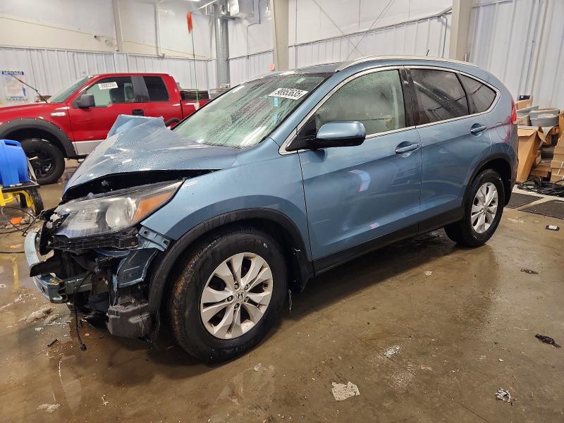 HONDA CR-V EXL 2014 with VIN 2HKRM4H75EH636668 - Photo from auction