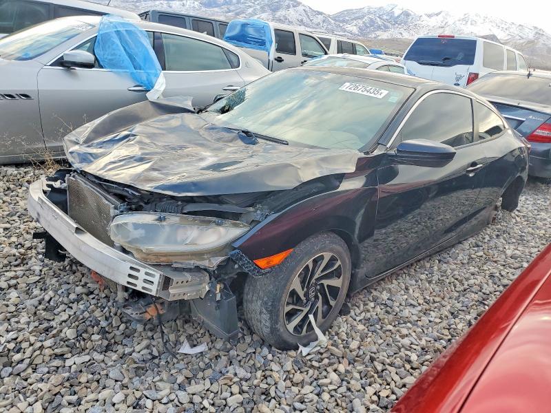 HONDA CIVIC LX 2016 with VIN 2HGFC4B02GH314519 - Photo from auction