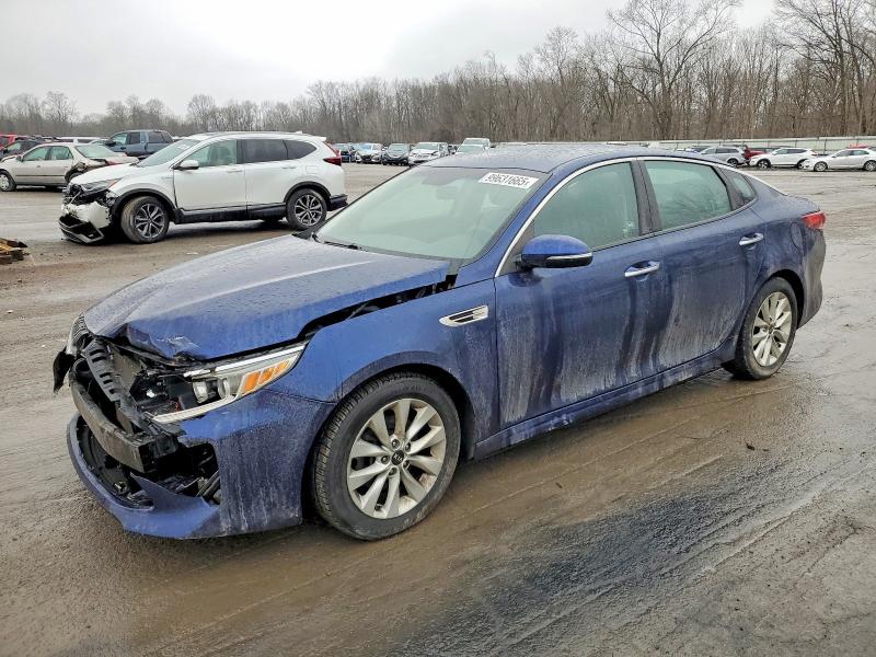 KIA OPTIMA LX 2018 with VIN 5XXGT4L37JG202398 - Photo from auction