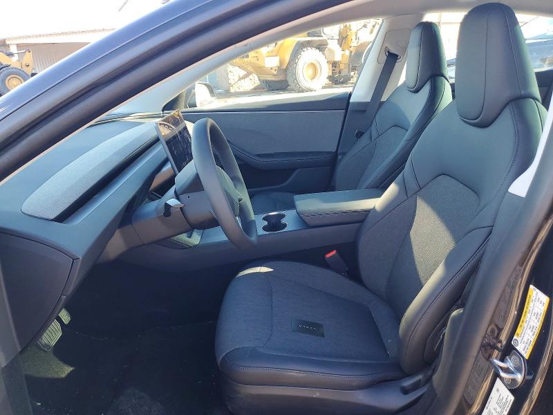 Photo 7 from auction – 2025 TESLA MODEL 3 with VIN 5YJ3E1EA7SF119870