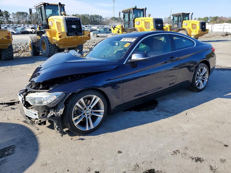 BMW 430I 2017 with VIN WBA4R7C51HK876550 - Photo from auction