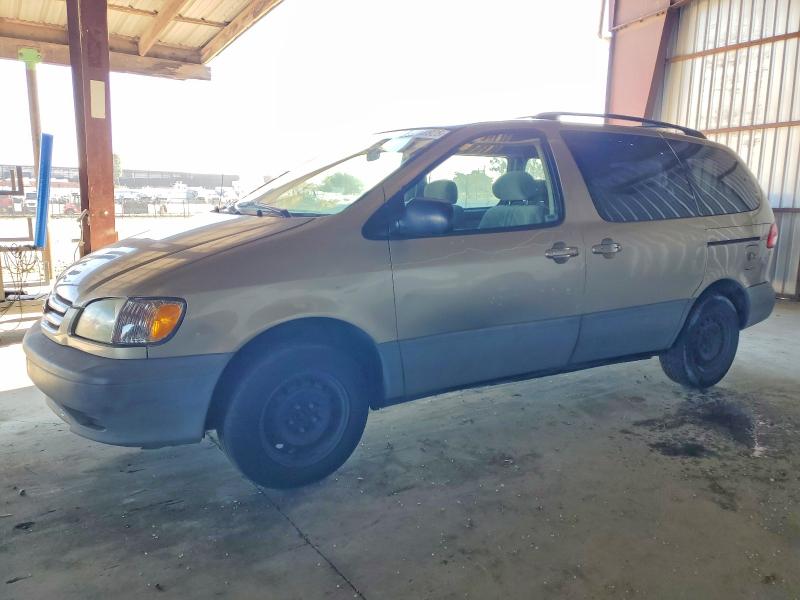 TOYOTA SIENNA 2003 with VIN 4T3ZF13C83U543128 - Photo from auction