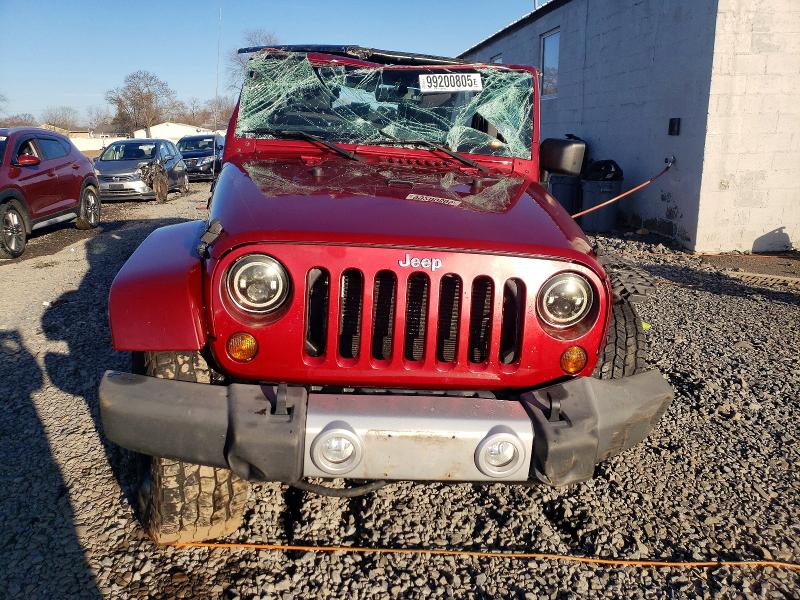 Photo 5 from auction – 2013 JEEP WRANGLER U with VIN 1C4BJWEG0DL538930