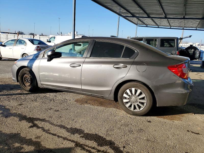 Photo 2 from auction – 2012 HONDA CIVIC LX with VIN 2HGFB2F52CH303396
