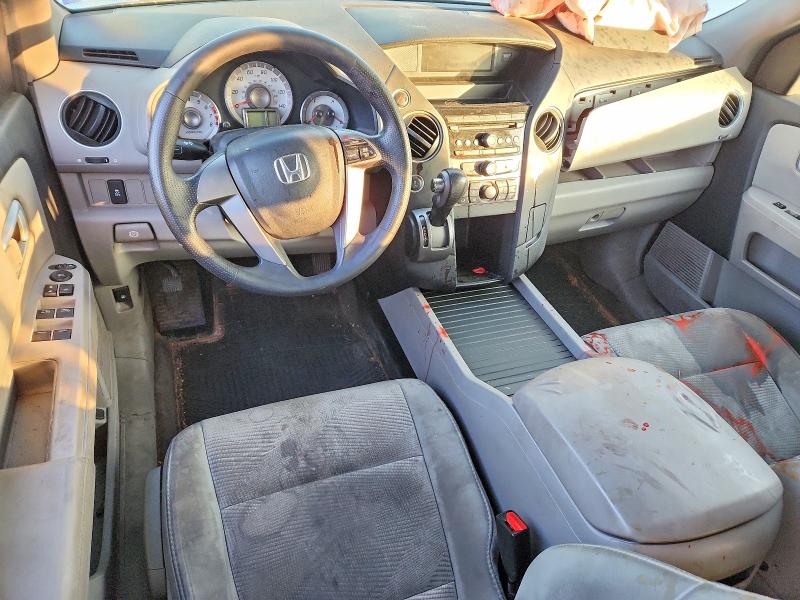 Photo 8 from auction – 2012 HONDA PILOT LX with VIN 5FNYF4H20CB003811