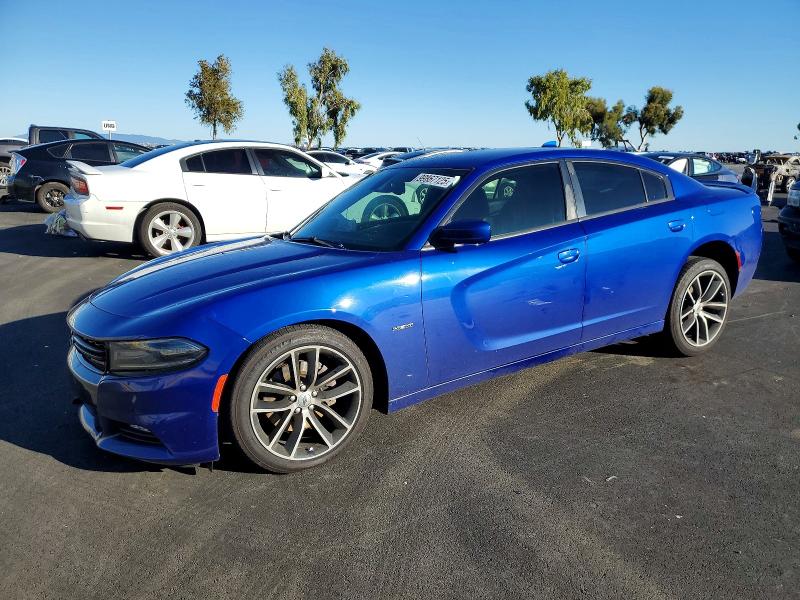 DODGE CHARGER R/ 2018 with VIN 2C3CDXCT1JH221849 - Photo from auction