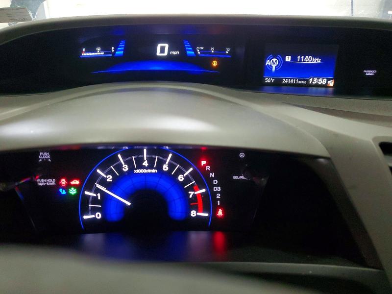Photo 9 from auction – 2012 HONDA CIVIC EX with VIN 19XFB2F81CE068879